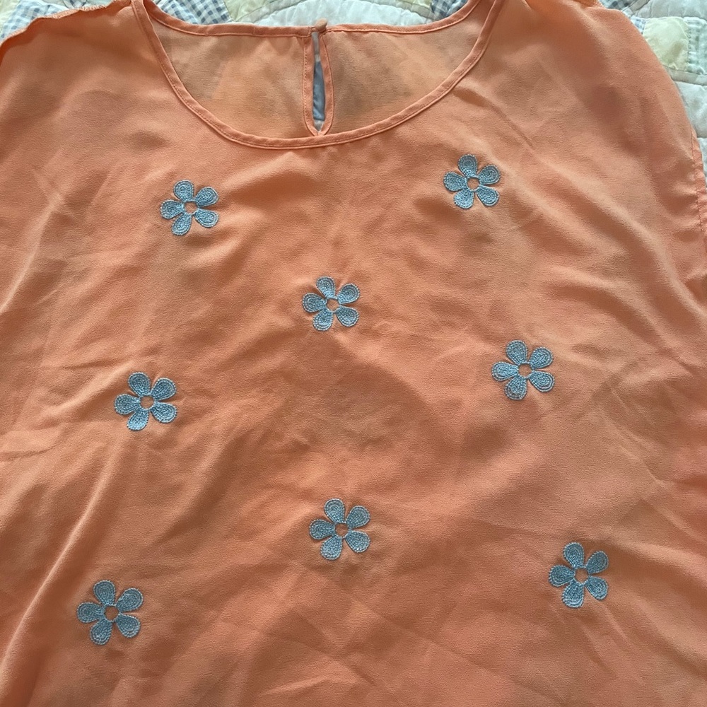 Colorful blouse size 2x for work